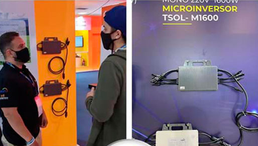 TSUN micro product at Intersolar South America, High-efficiency microinverter attracts attention