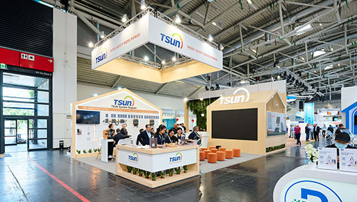 TSUN Makes a Striking Appearance at Intersolar Europe 2023, Emphasizing Sustainable Brand Values