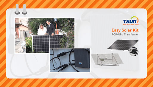TSUN Easy Solar Kit Participate in Public Welfare Projects in Italy, Technology Lights up Hope