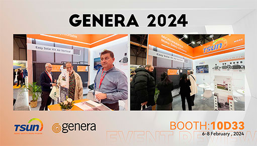 TSUN Showcases Cutting-Edge Solar Solutions at Genera Spain and ENEX Poland