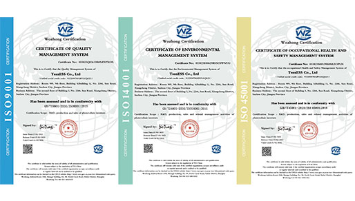 Micro Inverter Manufacturer TSUNESS Launches a New Factory with ISO Certification and Performs Well