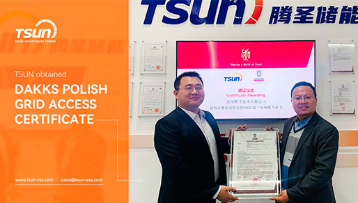 TITAN Series Microinverters by TSUN Receive DAKKS Certification for Access to Polish Power Grid